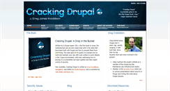 Desktop Screenshot of crackingdrupal.com