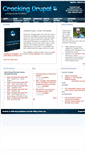 Mobile Screenshot of crackingdrupal.com