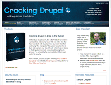 Tablet Screenshot of crackingdrupal.com